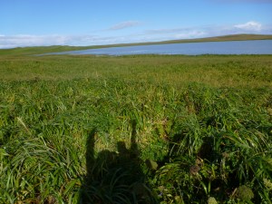 Jenni and I happy for the sunshine