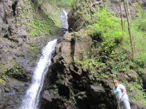 a treat at end of hike