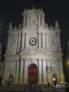 St. Paul Church, beautiful red door