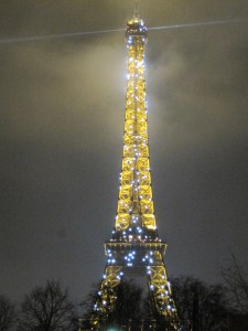 first sighting of the tower