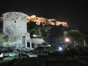 ruins around base of Acropolis