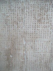 some of the tables that contain written documentation