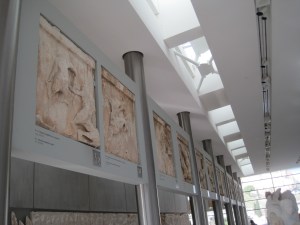 inside the museum, they either have the origional panel, OR a replica of the panel.